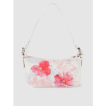 Multicoloured Floral Print Baguette Bag